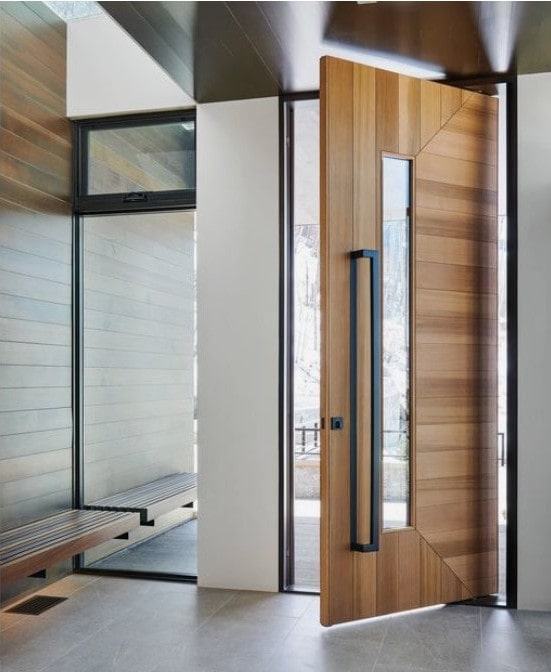 Pivot Doors for a Unique Touch